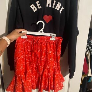 Be mine skirt outfit